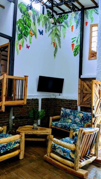 El Encanto Mountain Cabin Salento Kültér fotó
