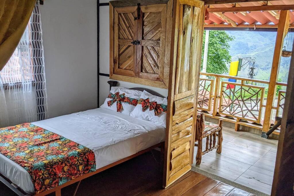 El Encanto Mountain Cabin Salento Kültér fotó