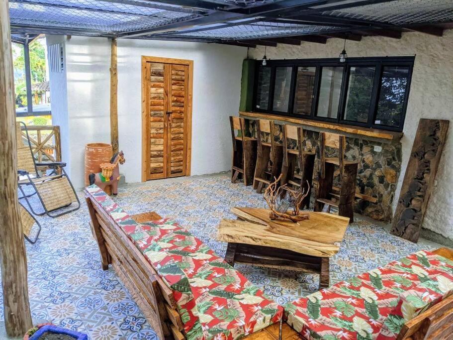 El Encanto Mountain Cabin Salento Kültér fotó