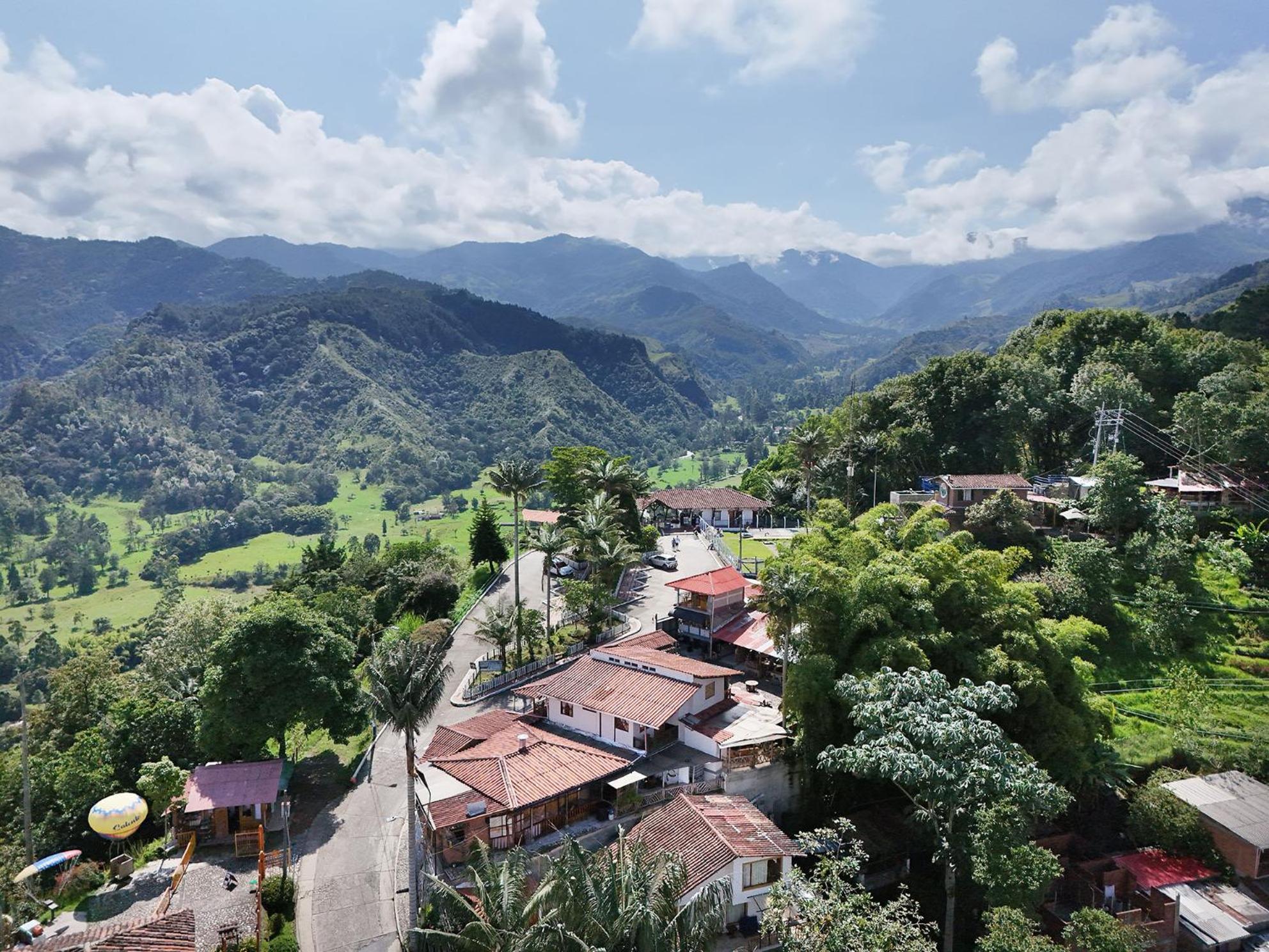 El Encanto Mountain Cabin Salento Kültér fotó