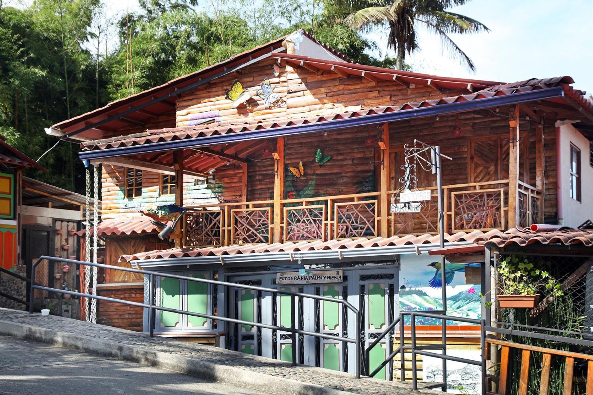 El Encanto Mountain Cabin Salento Kültér fotó